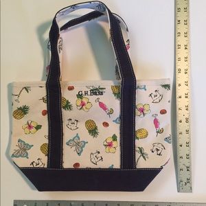 Bass canvas zippered tote, New, never used, $35.